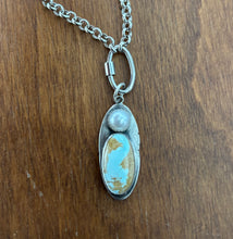 Load image into Gallery viewer, Royston Turquoise Pendant Necklace
