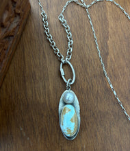 Load image into Gallery viewer, Royston Turquoise Pendant Necklace
